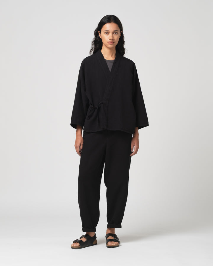 G.o.D Kimono Double Cotton Black