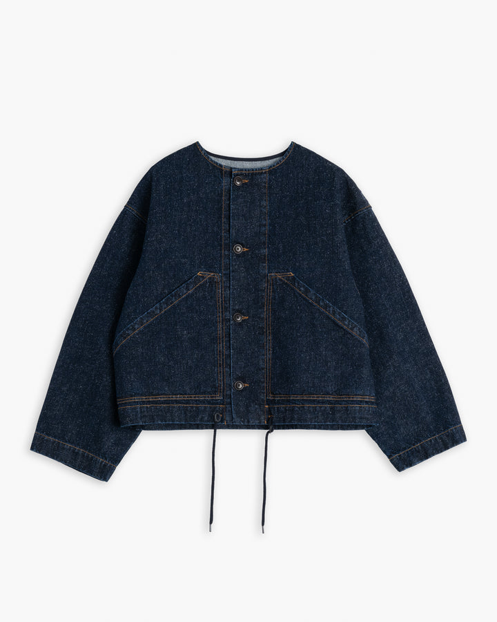 G.o.D Nuclear Jacket Neppy Denim Indigo