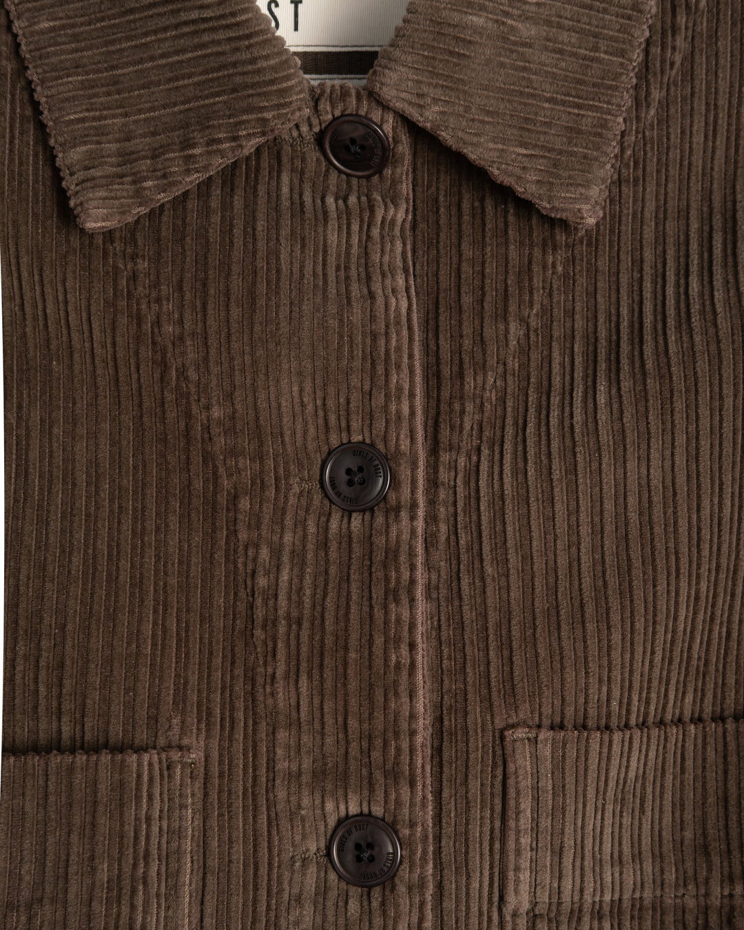 G.o.D Woopsy Jacket Dream Cord Sepia