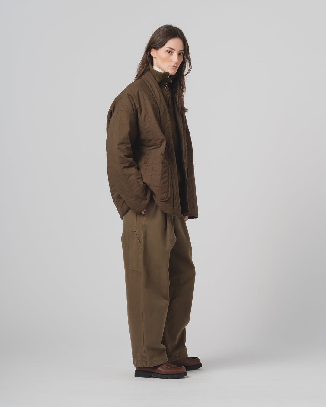 G.o.D British Worker Canvas Fossil Green