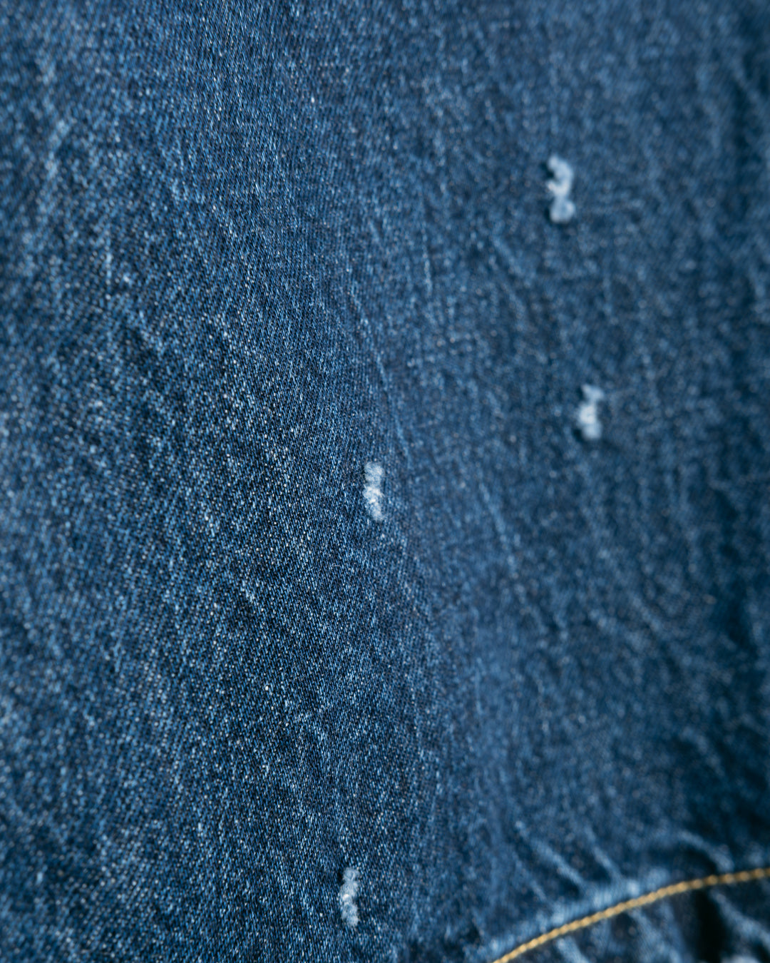 G.o.D Janet Denim Denim Erosion Blue