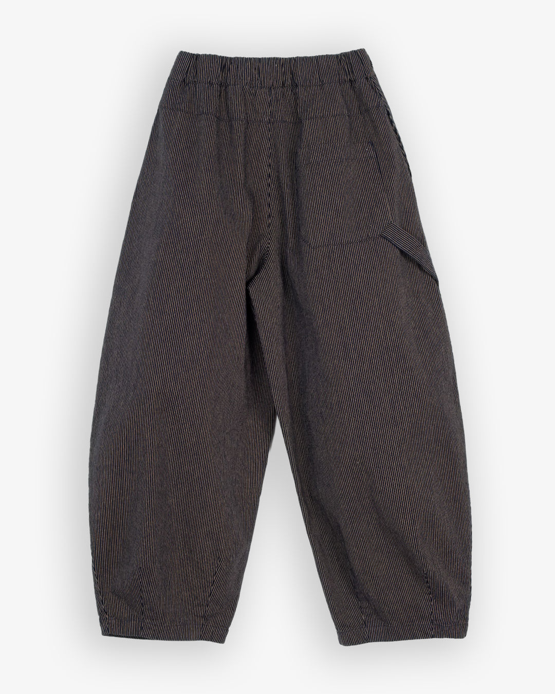 G.o.D Sultan Pants Boro Stripes Navy/Off White