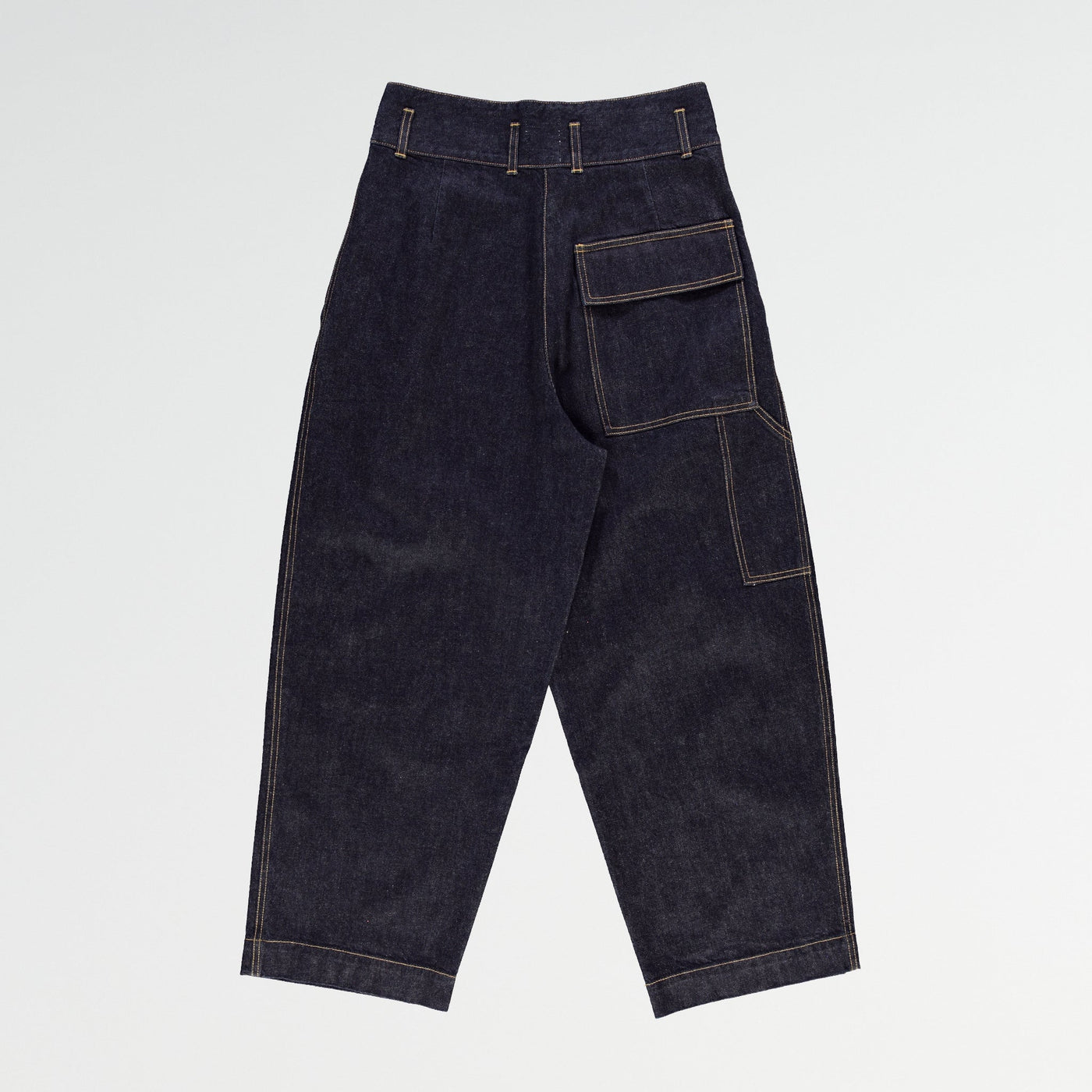 G.o.D British Worker Pants Regenerate Denim Blue