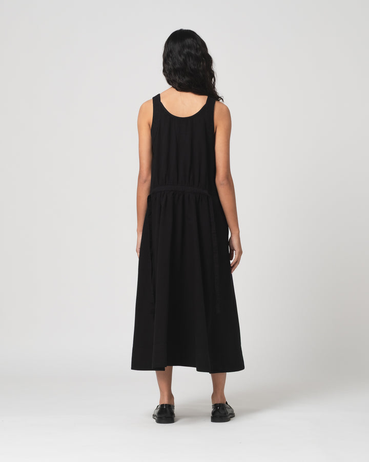 G.o.D Apron Dress Faro Cotton Black