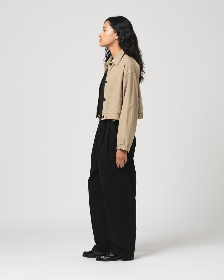 G.o.D Artisan Shirt Cotton Linen Kelp