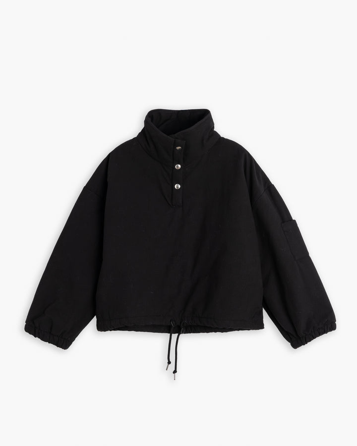 G.o.D Marky Sweater Padded Cotton Black