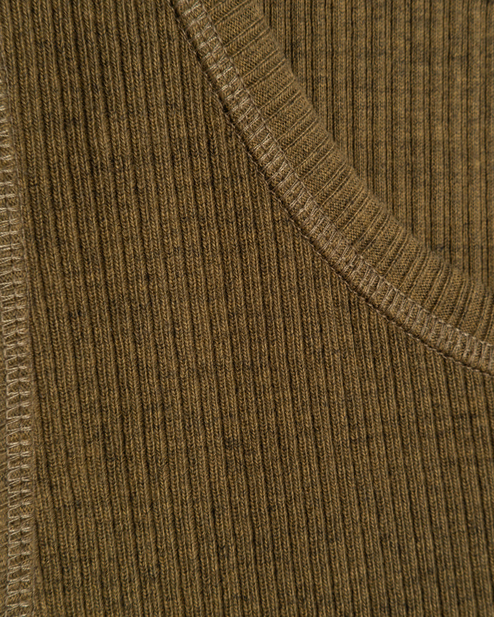 G.o.D Body Top Military Rib Jersey Olive