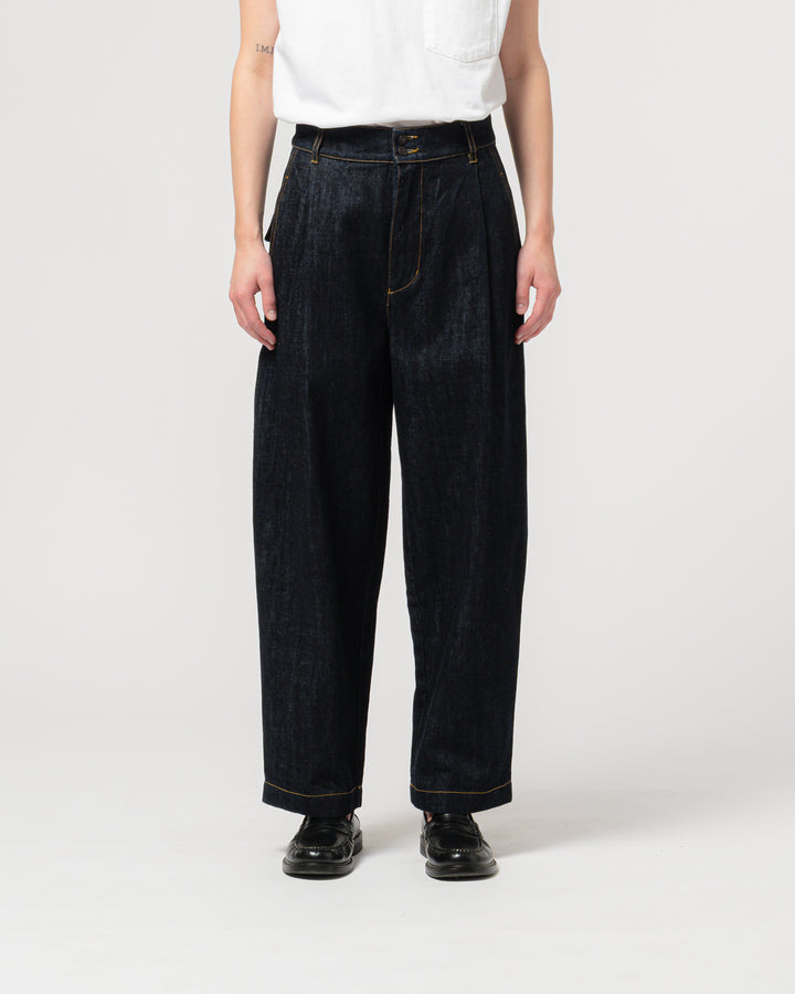 G.o.D British Worker Pants organic selvedge  Denim Blue