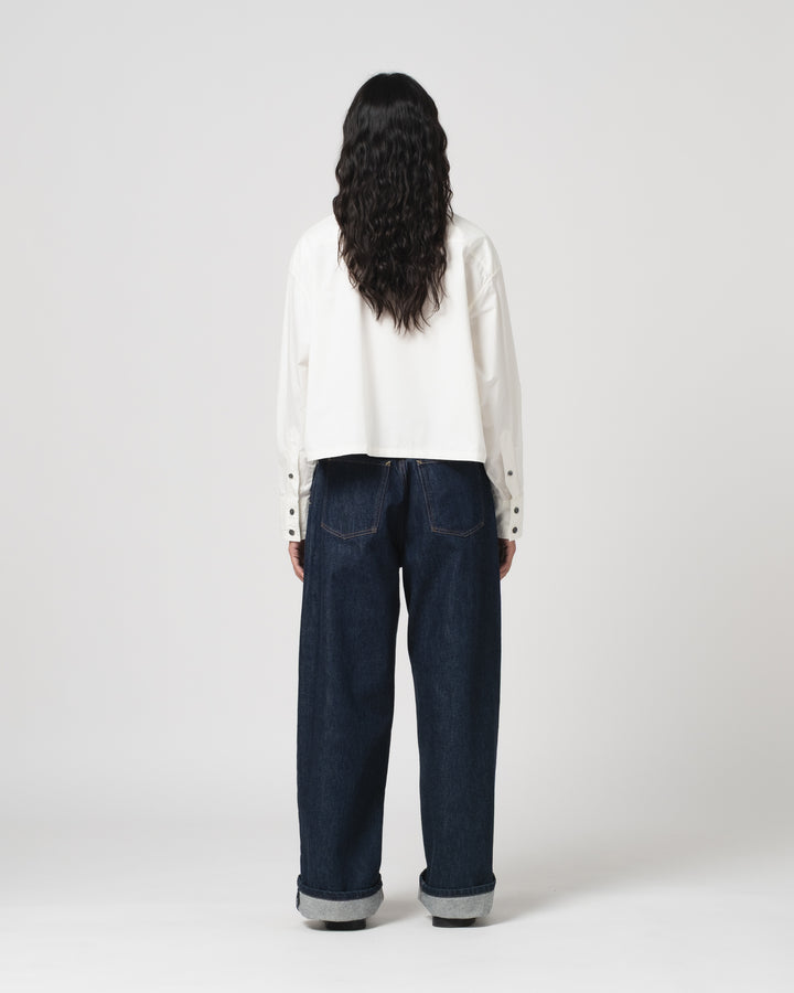 G.o.D Cubic Shirt Poplin White