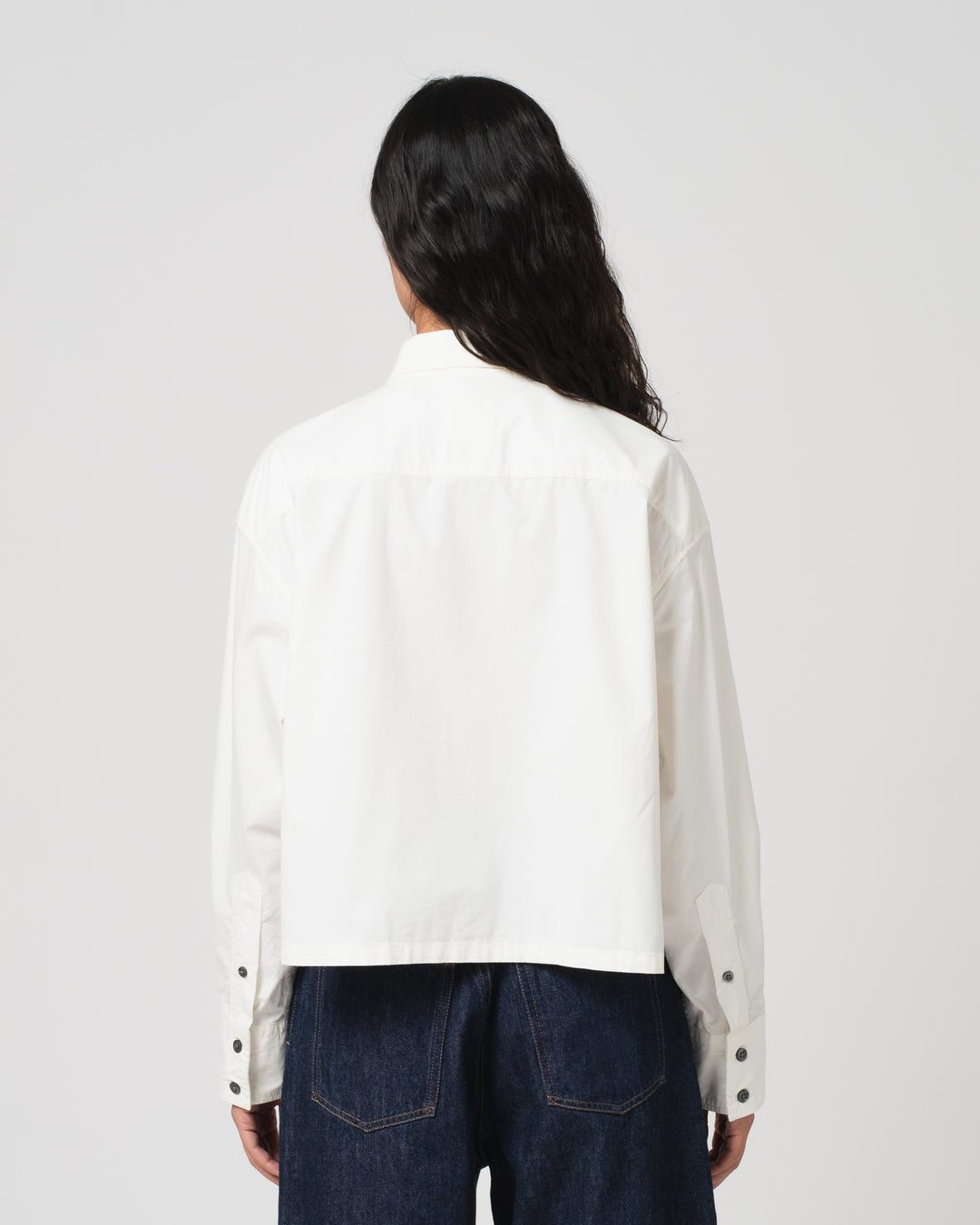 G.o.D Cubic Shirt Poplin White