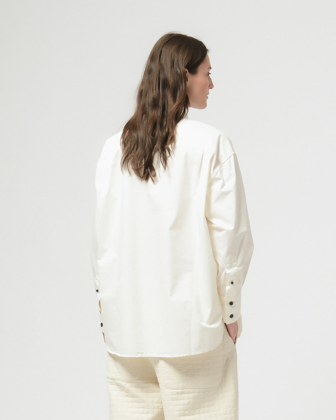 G.o.D Icon Shirt Poplin White