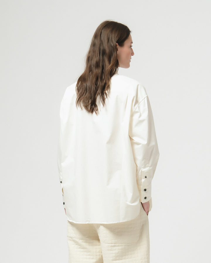 G.o.D Icon Shirt Poplin White