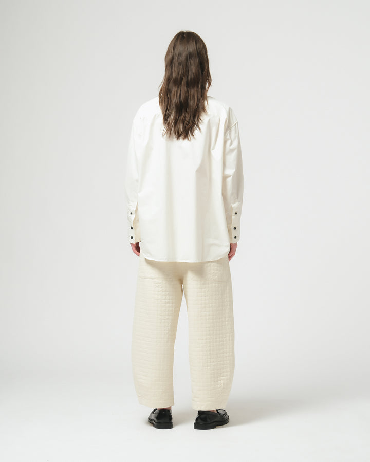 G.o.D Icon Shirt Poplin White