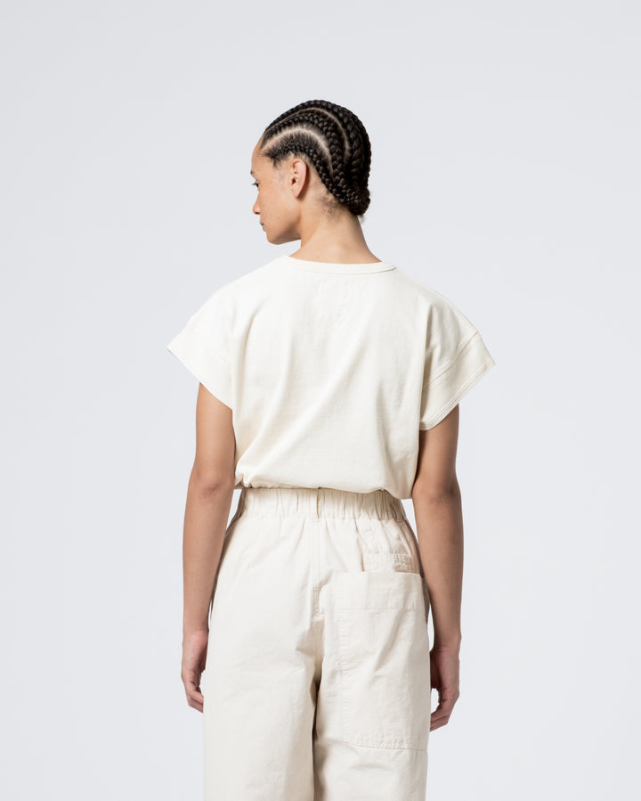 G.o.D Muscle T Heavy Flame Off White