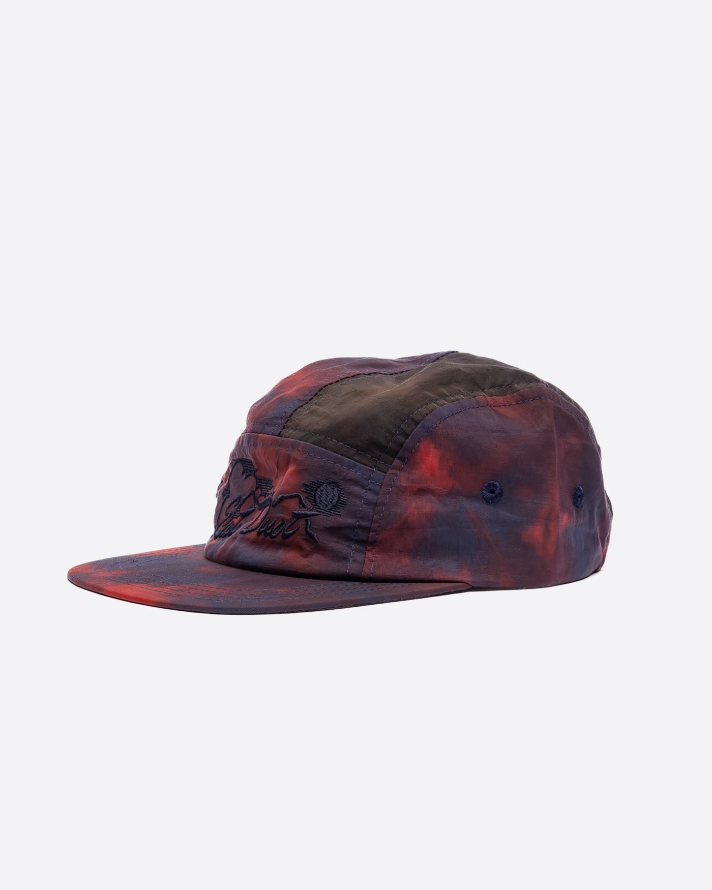 5 Panel Cap Tie Dye Nylon Coral