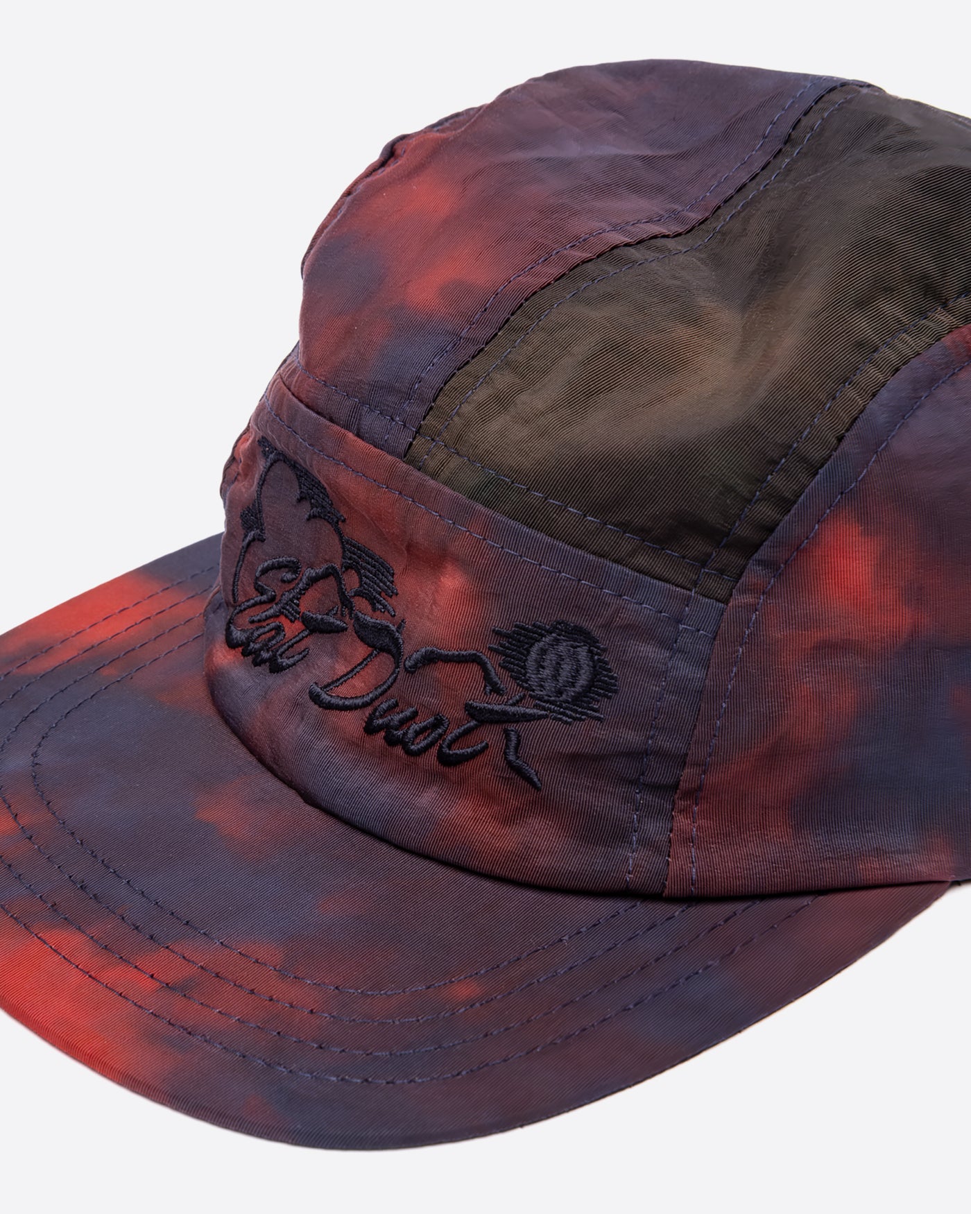 5 Panel Cap Tie Dye Nylon Coral