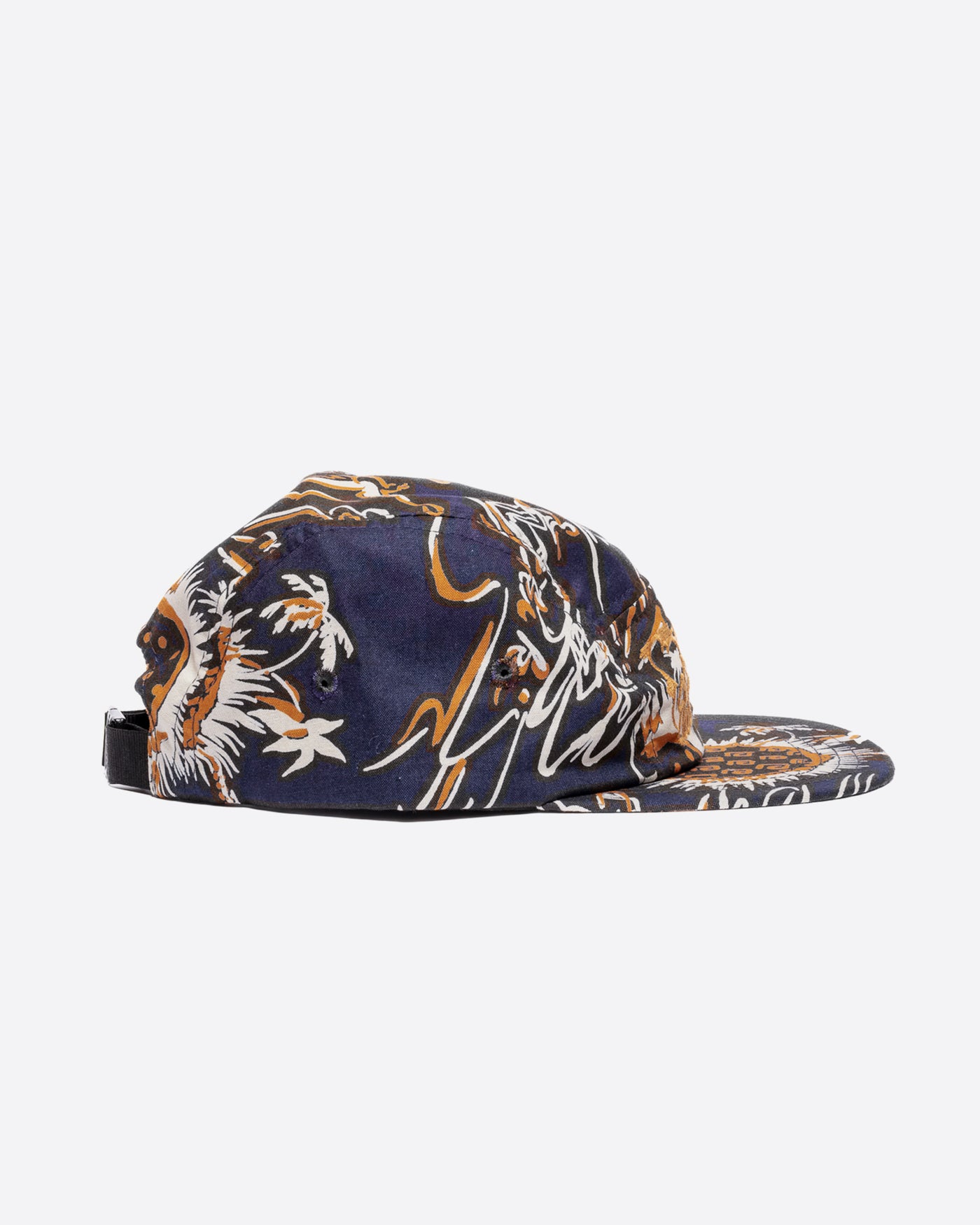 5 Panel Cap Casa Print Navy