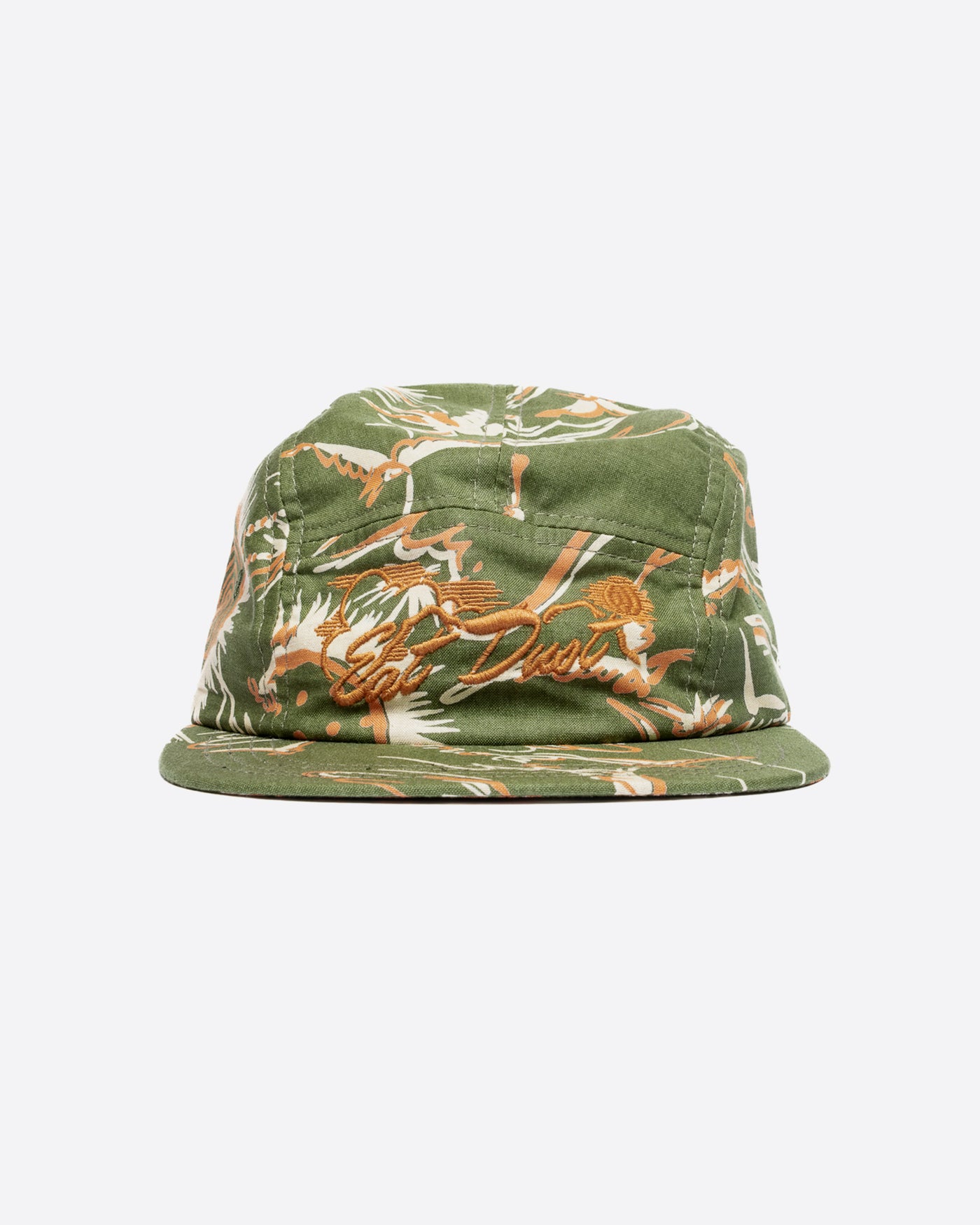 5 Panel Cap Casa Print Green