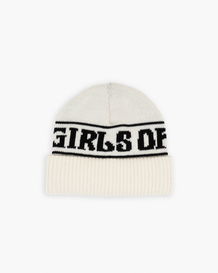 G.o.D. Easy Beanie Merino Wool White