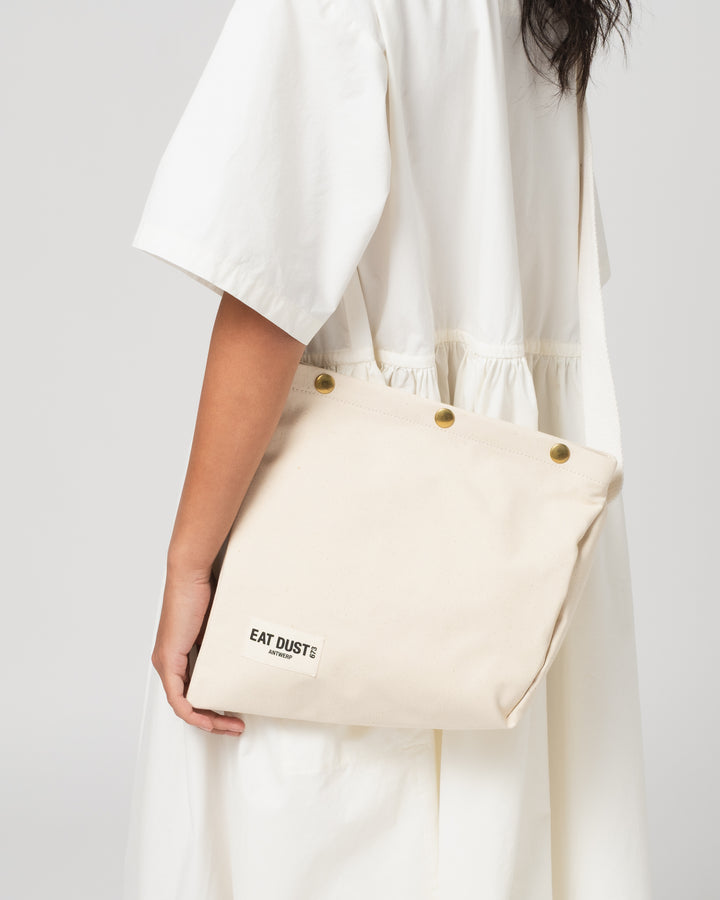 Mule Bag Small Canvas Natural