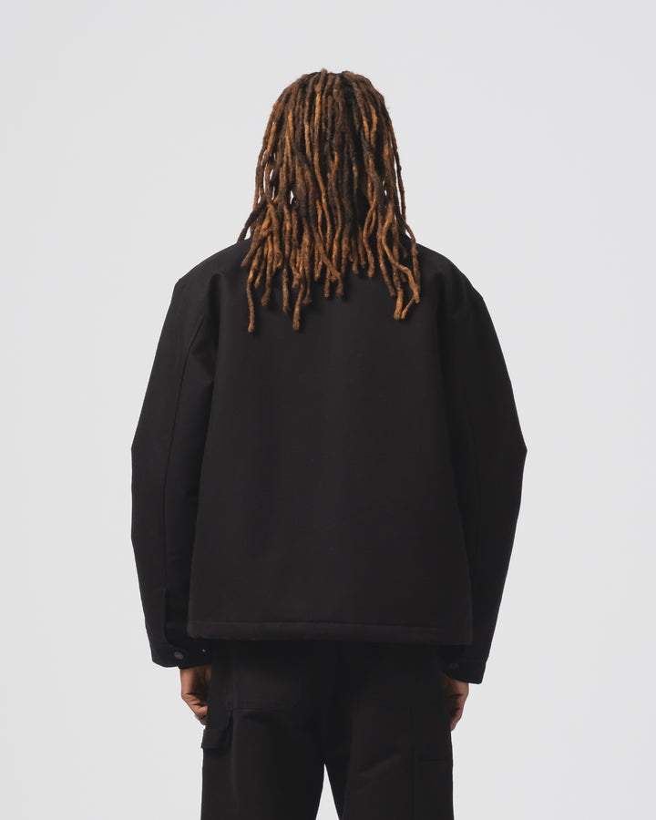 Dago Jacket ネブラスカ コットン ブラック