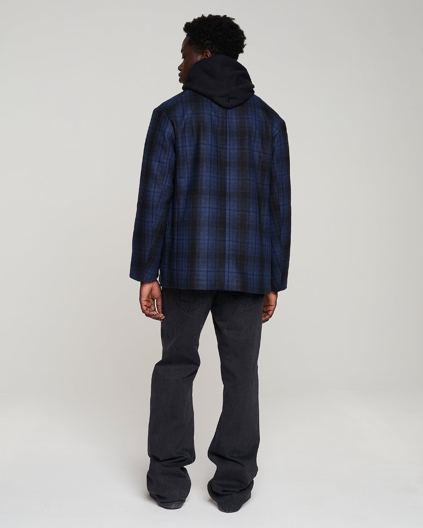 Blazer Monitoba Wool Check Blue/Black