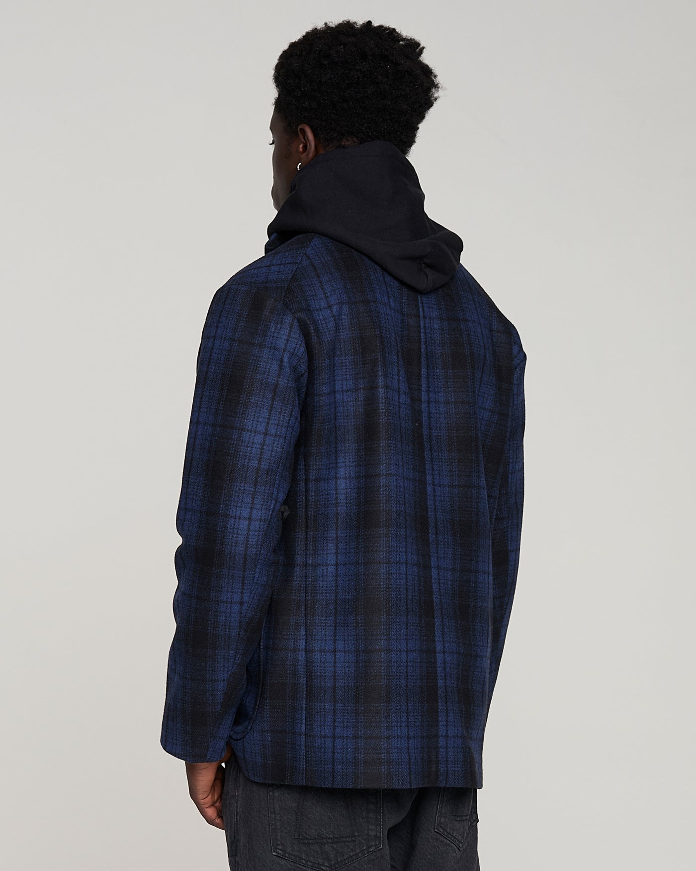 Blazer Monitoba Wool Check Blue/Black