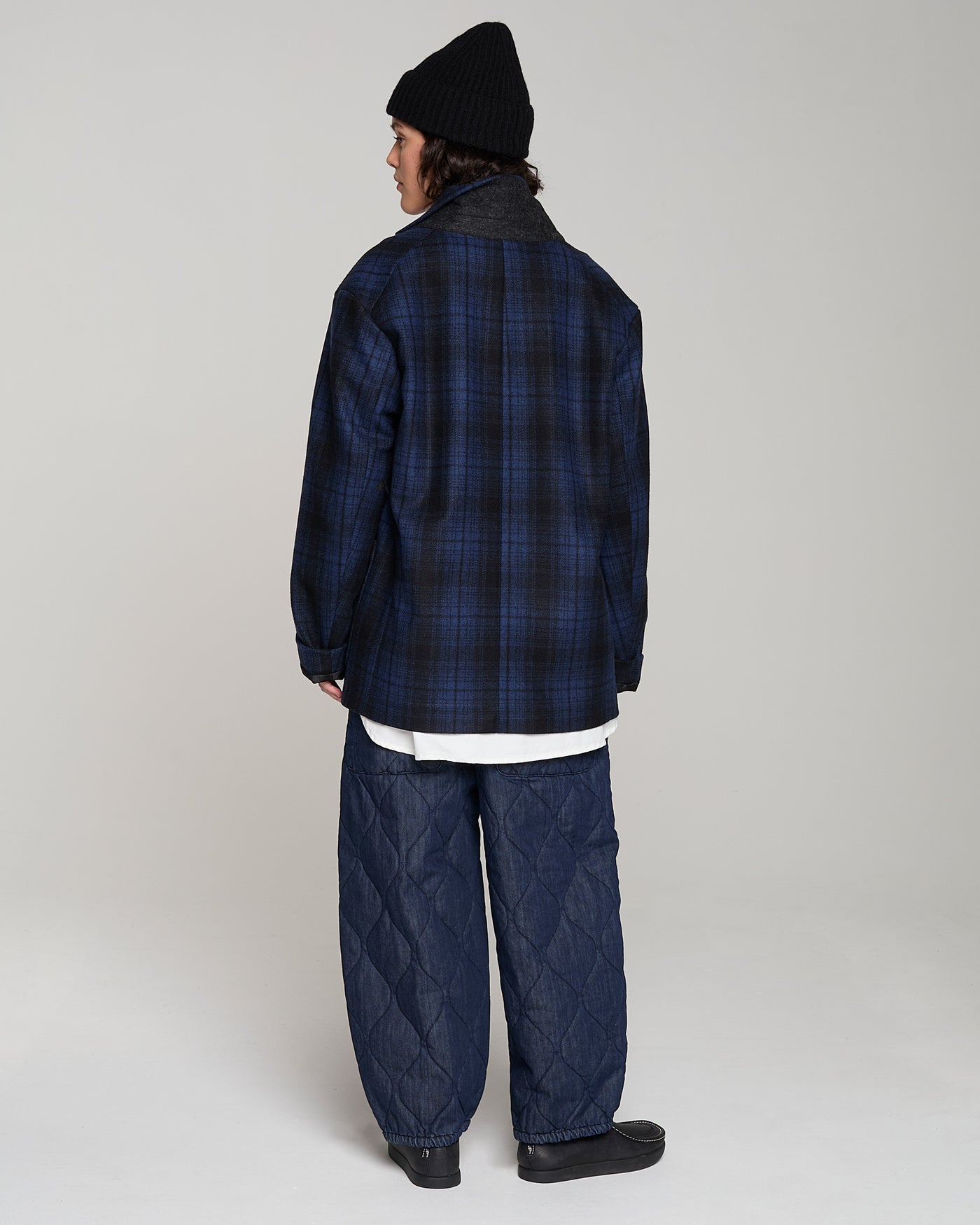 Blazer Monitoba Wool Check Blue/Black