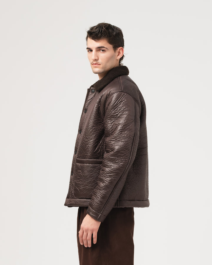 Sonora Jacket Piumono Nylon Brown