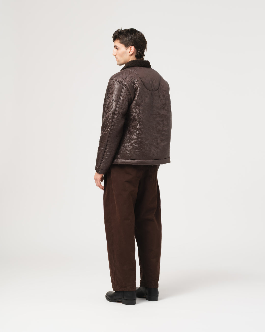 Sonora Jacket Piumono Nylon Brown