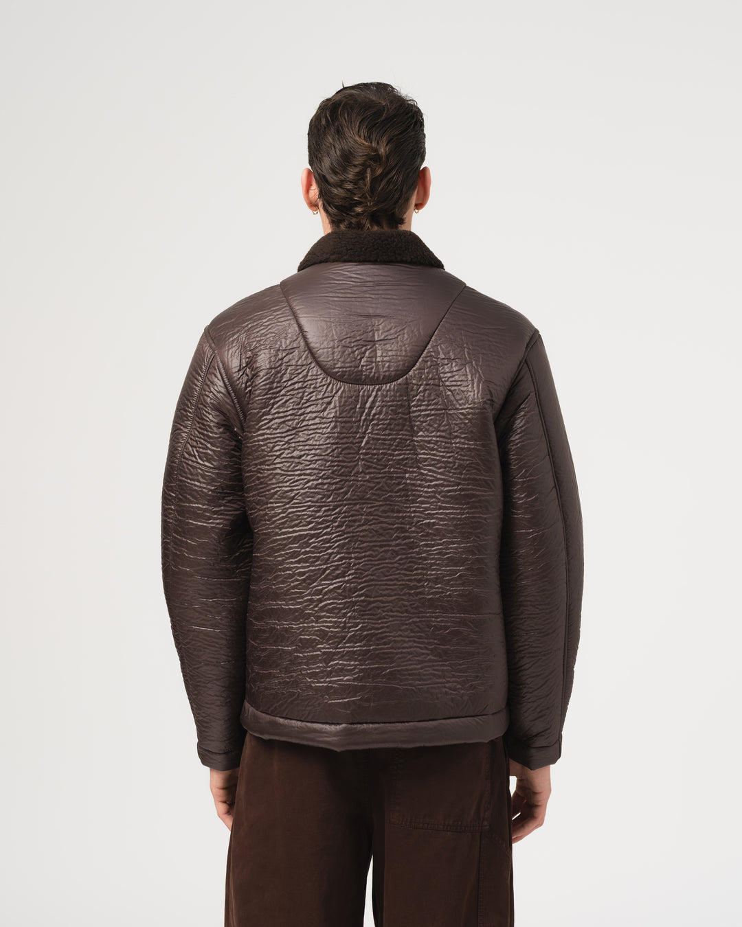 Sonora Jacket Piumono Nylon Brown