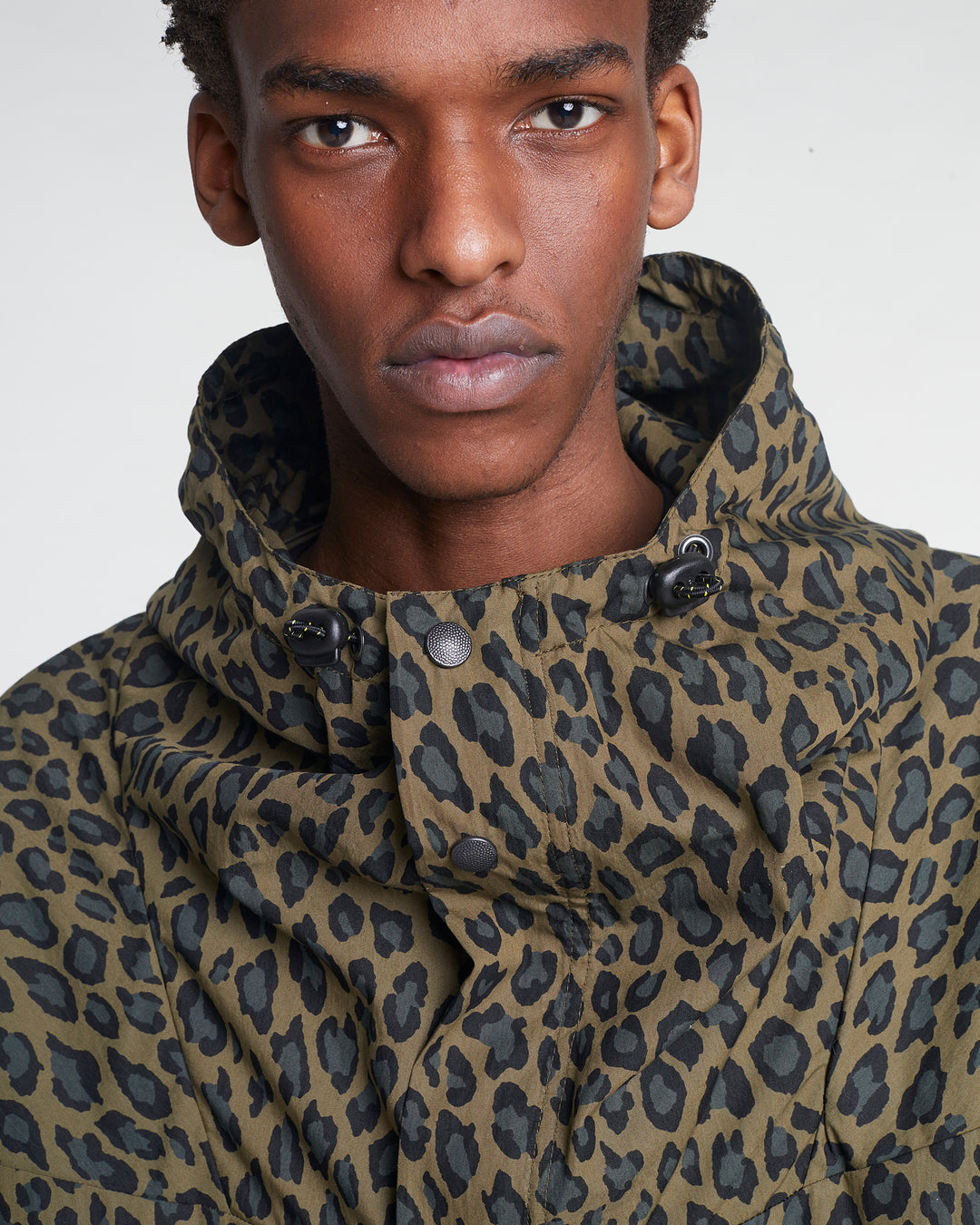 Thunder Jacket Cheetah Cotton Khaki
