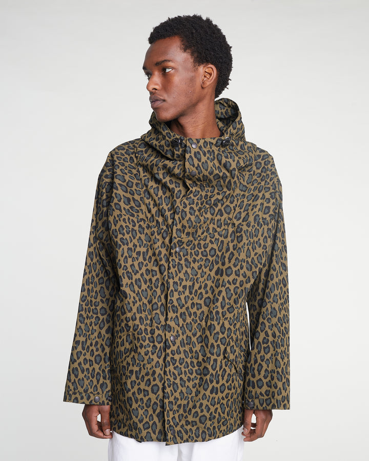 Thunder Jacket Cheetah Cotton Khaki