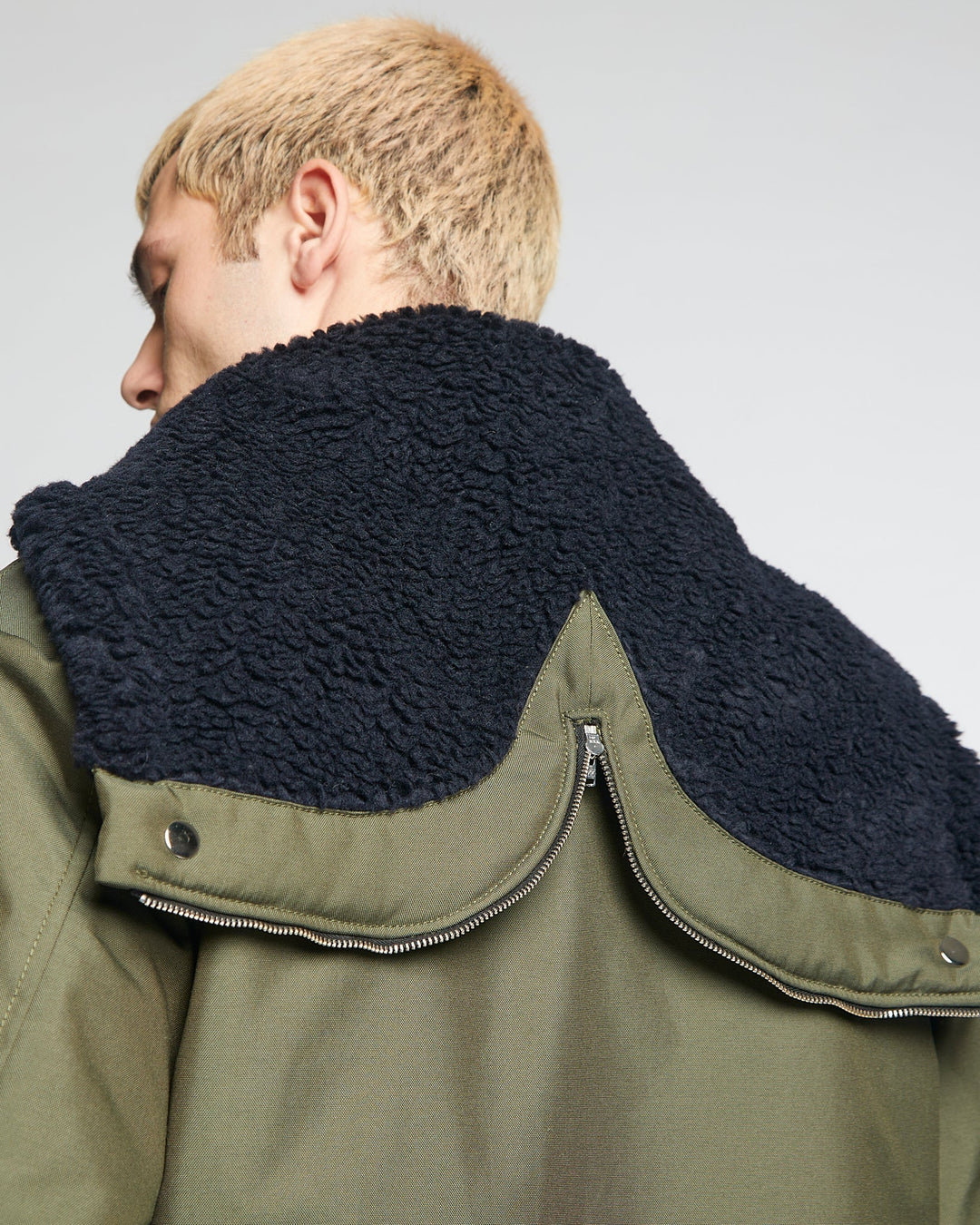Artic Parka Nylon Bottle Green
