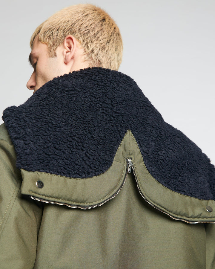Artic Parka Nylon Bottle Green