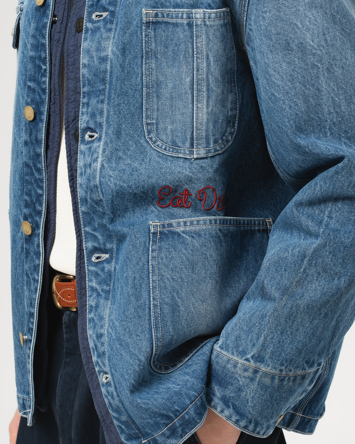 Alcatraz Jacket 15Oz Denim Indigo