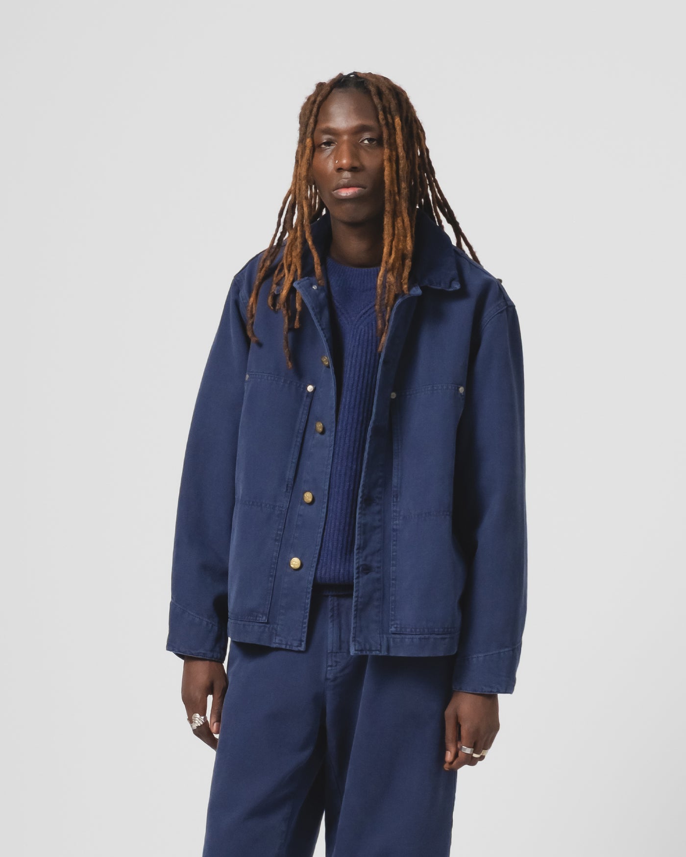 Arizona Jacket Canvas Indigo Blue