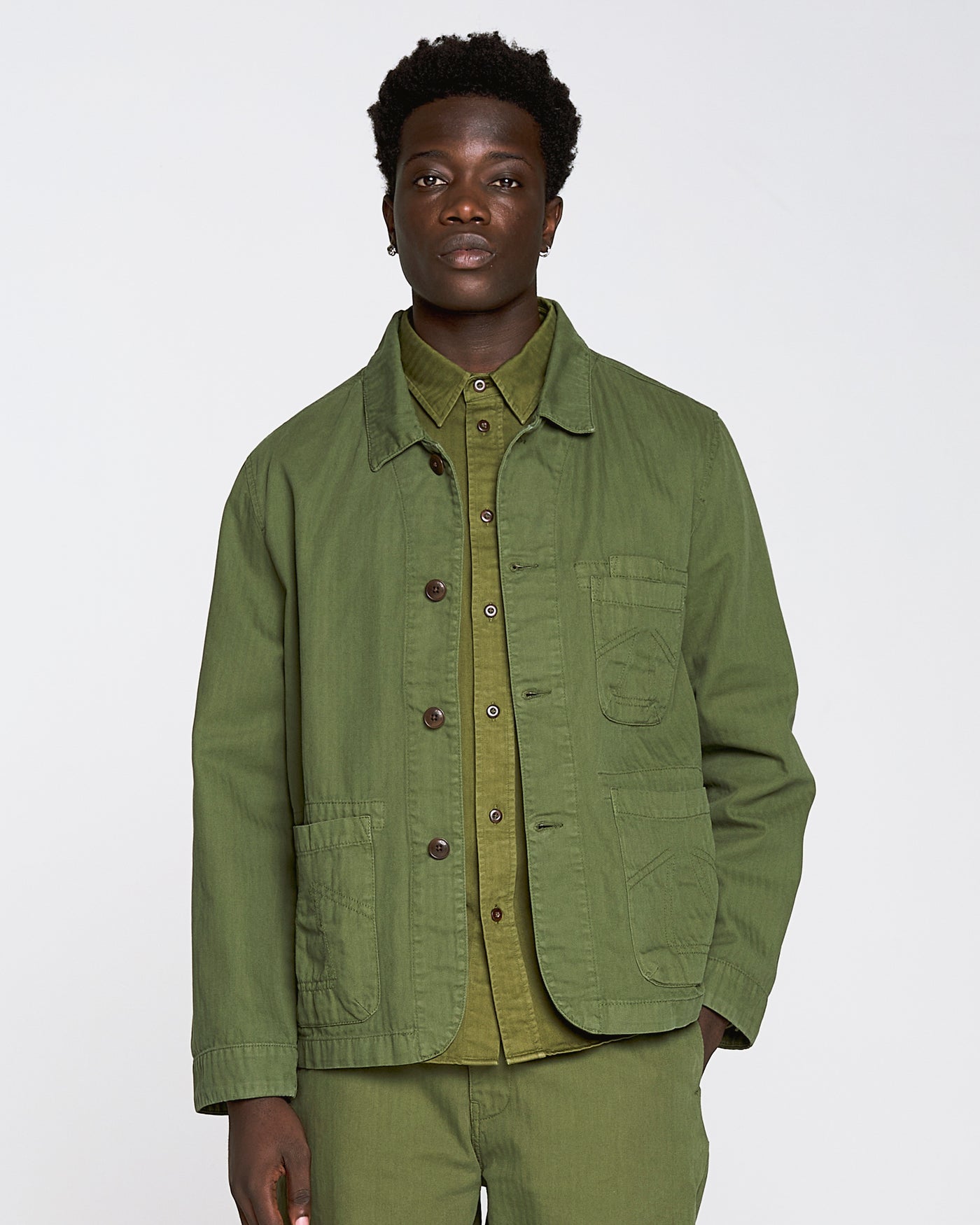 Combat Blazer HBT Cotton Avocado