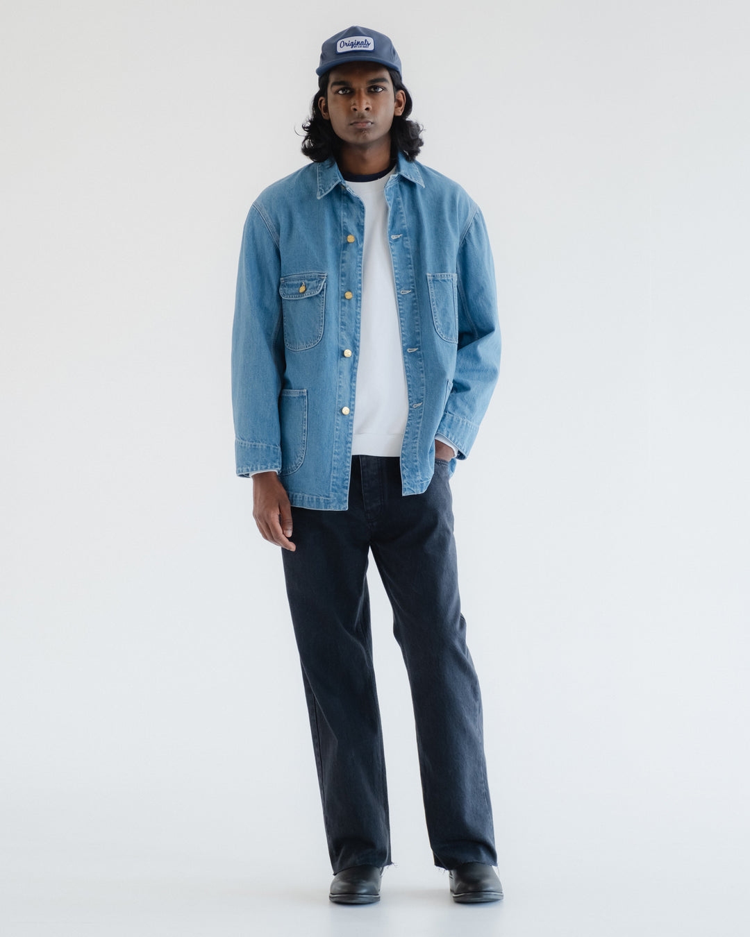 Alcatraz Jacket Salt Lake Denim Bleached Blue