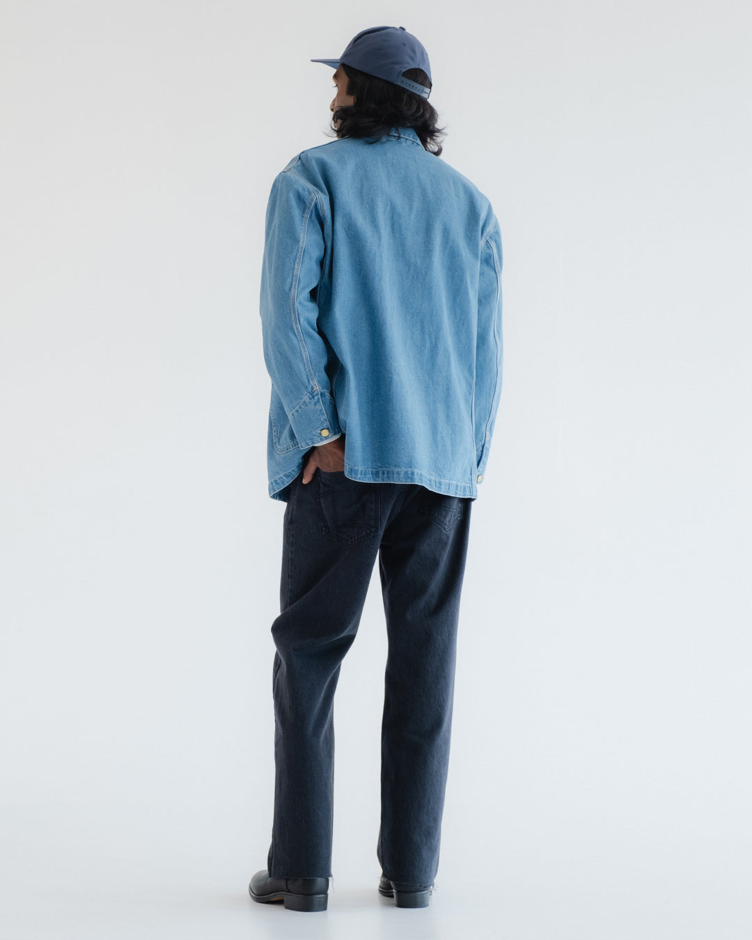 Alcatraz Jacket Salt Lake Denim Bleached Blue