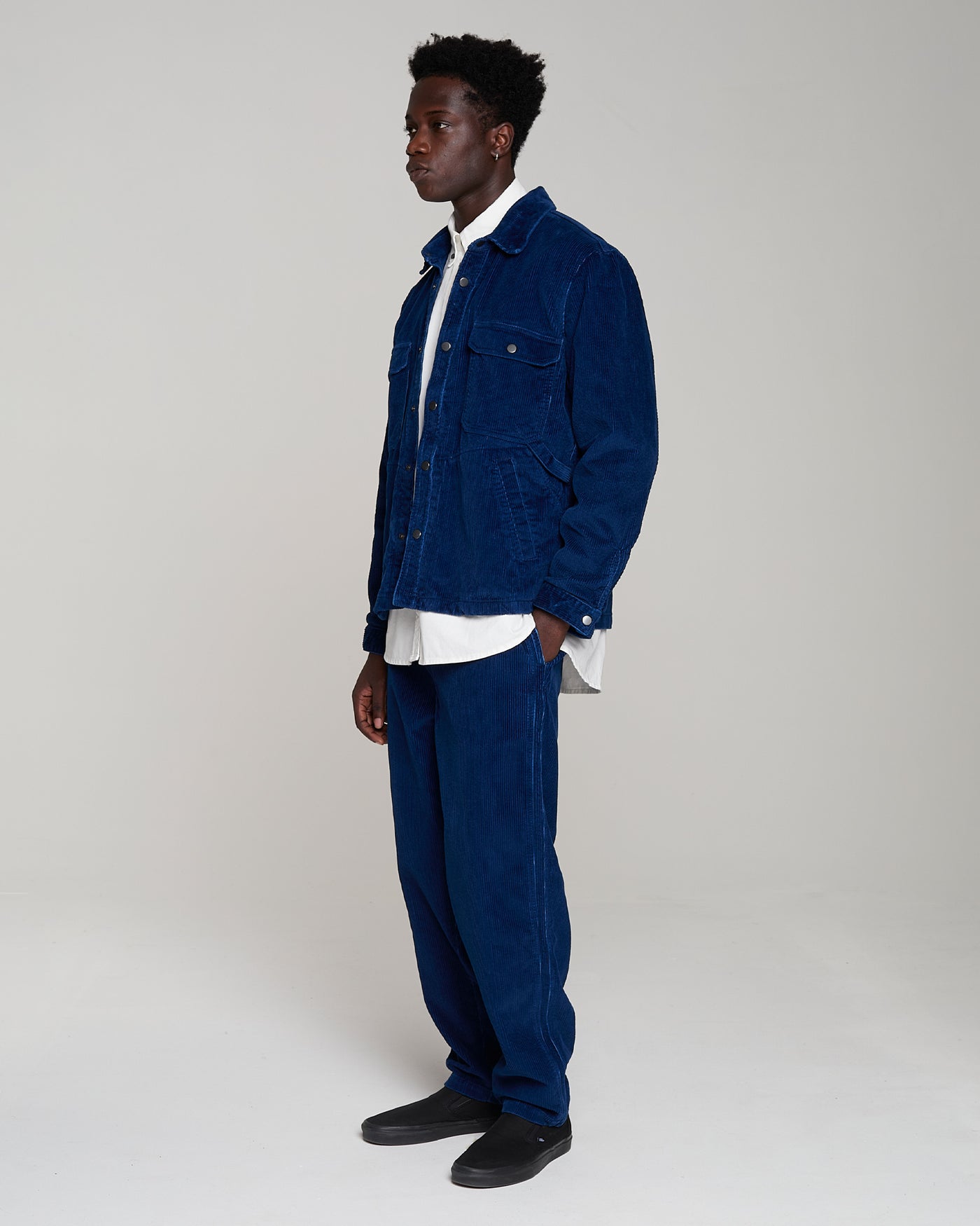 Troy Shirt Indigo Cords Indigo