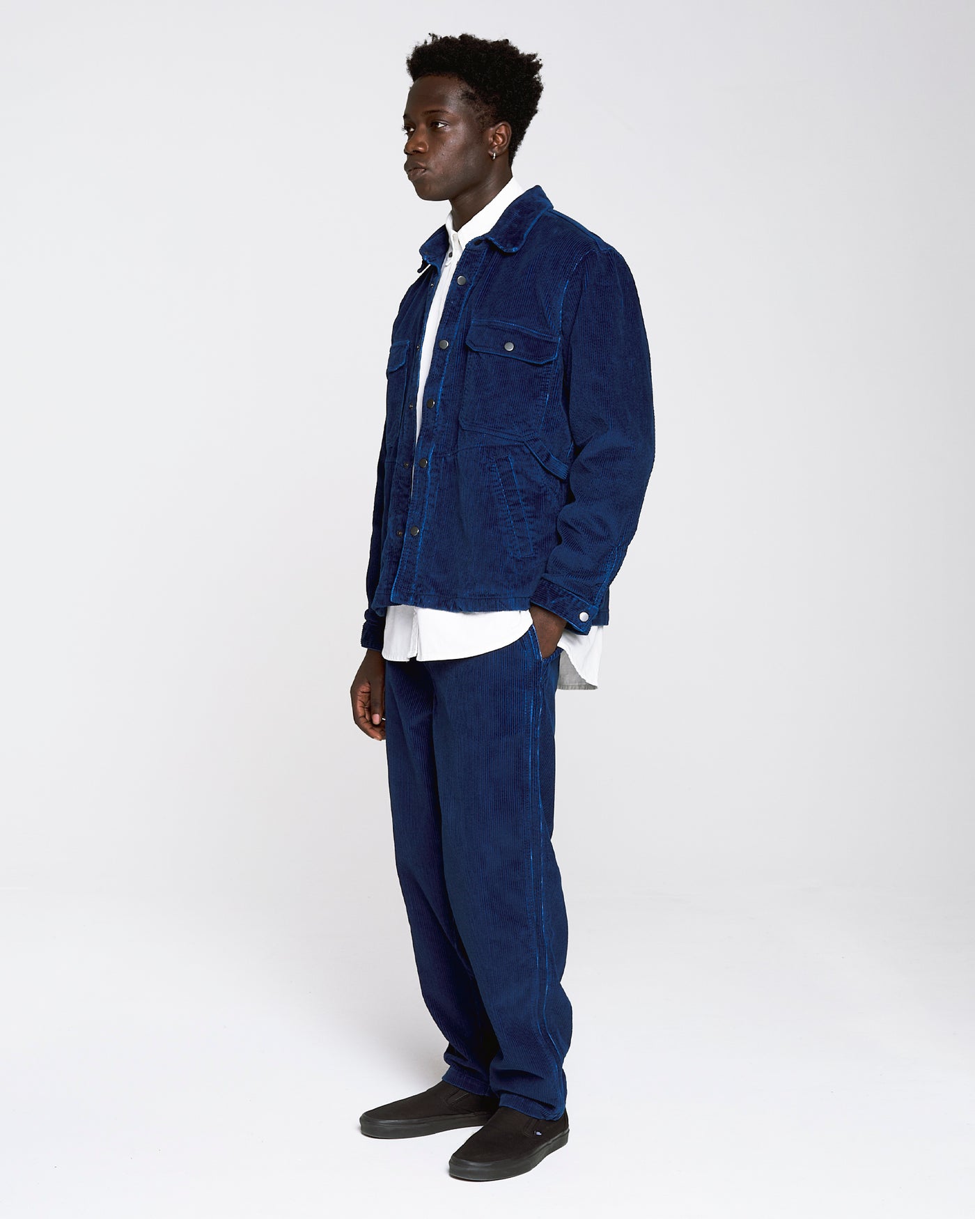 Troy Shirt Indigo Cords Indigo