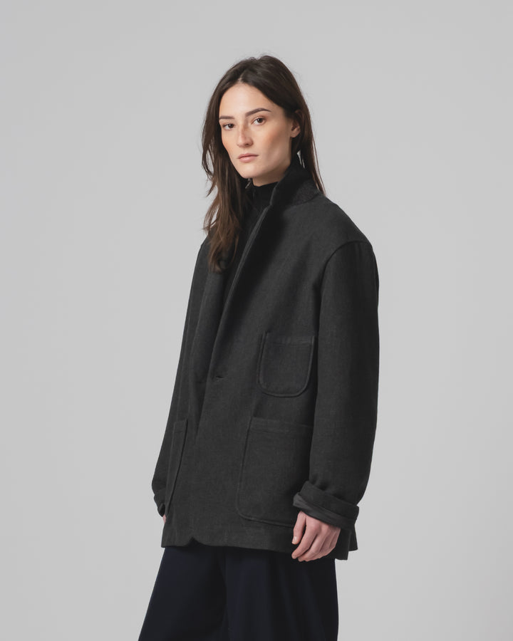 Blazer Terrestre Wool Anthracite