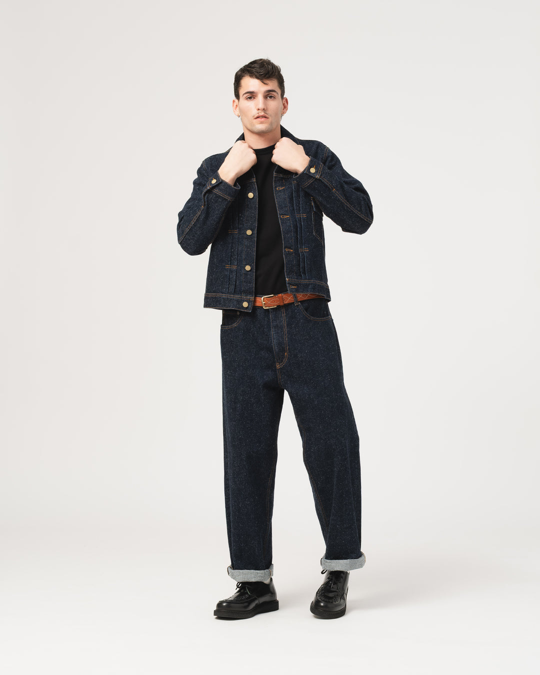 Type Dust 1 Jacket Neppy Denim Indigo
