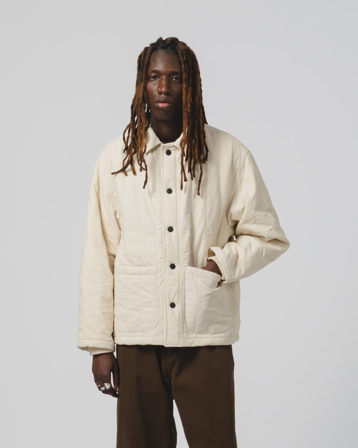Sonora Jacket Quilted Cotton Ecru