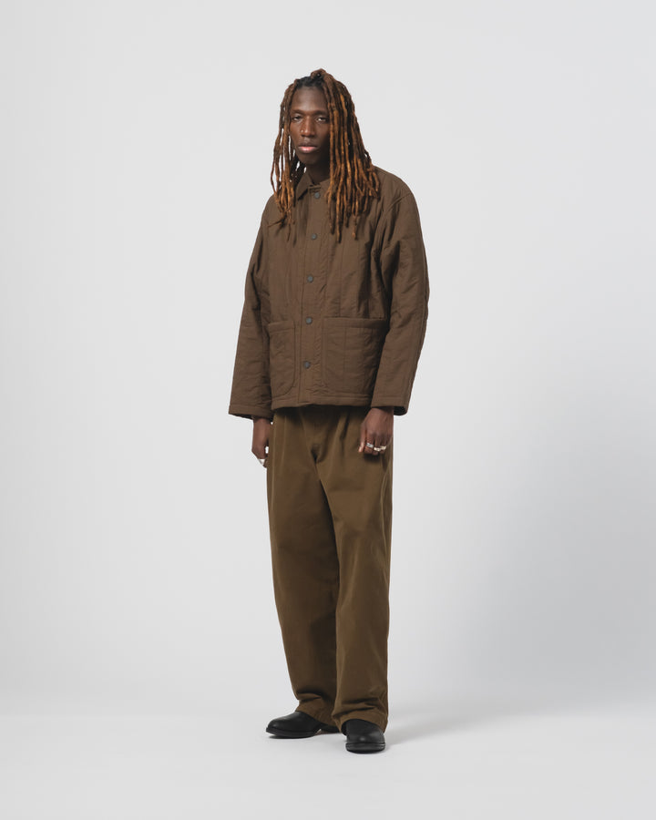 Sonora Jacket Quilted Cotton Java Brown