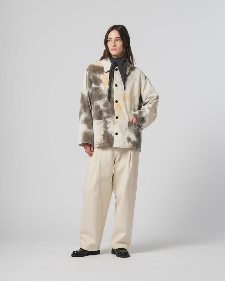 Coach Jacket Marsian Cord Aluminium