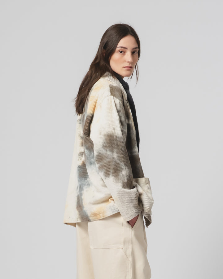 Coach Jacket Marsian Cord Aluminium