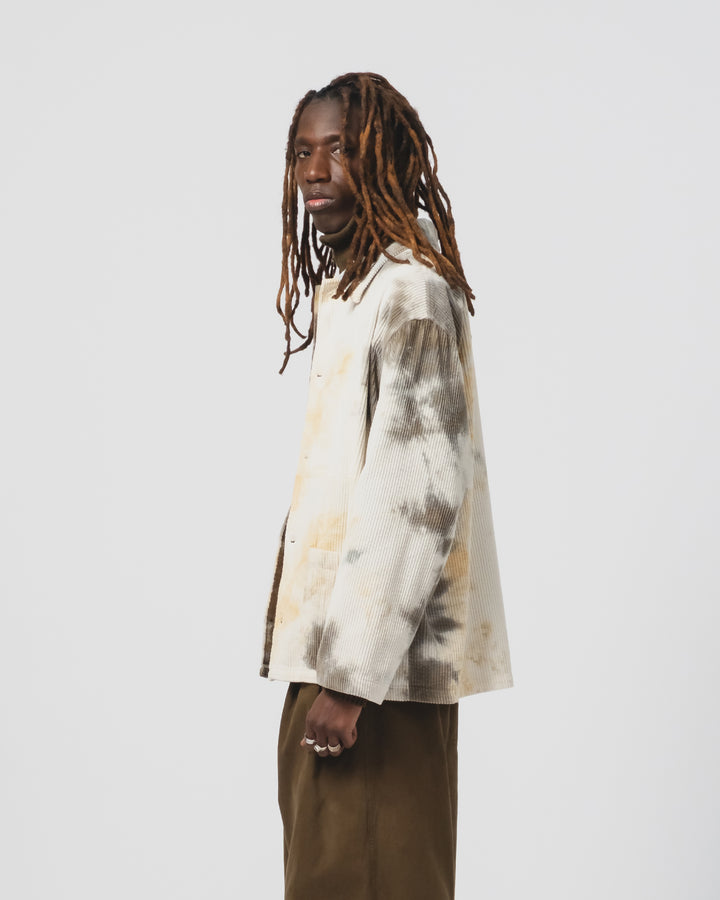 Coach Jacket Marsian Cord Aluminium