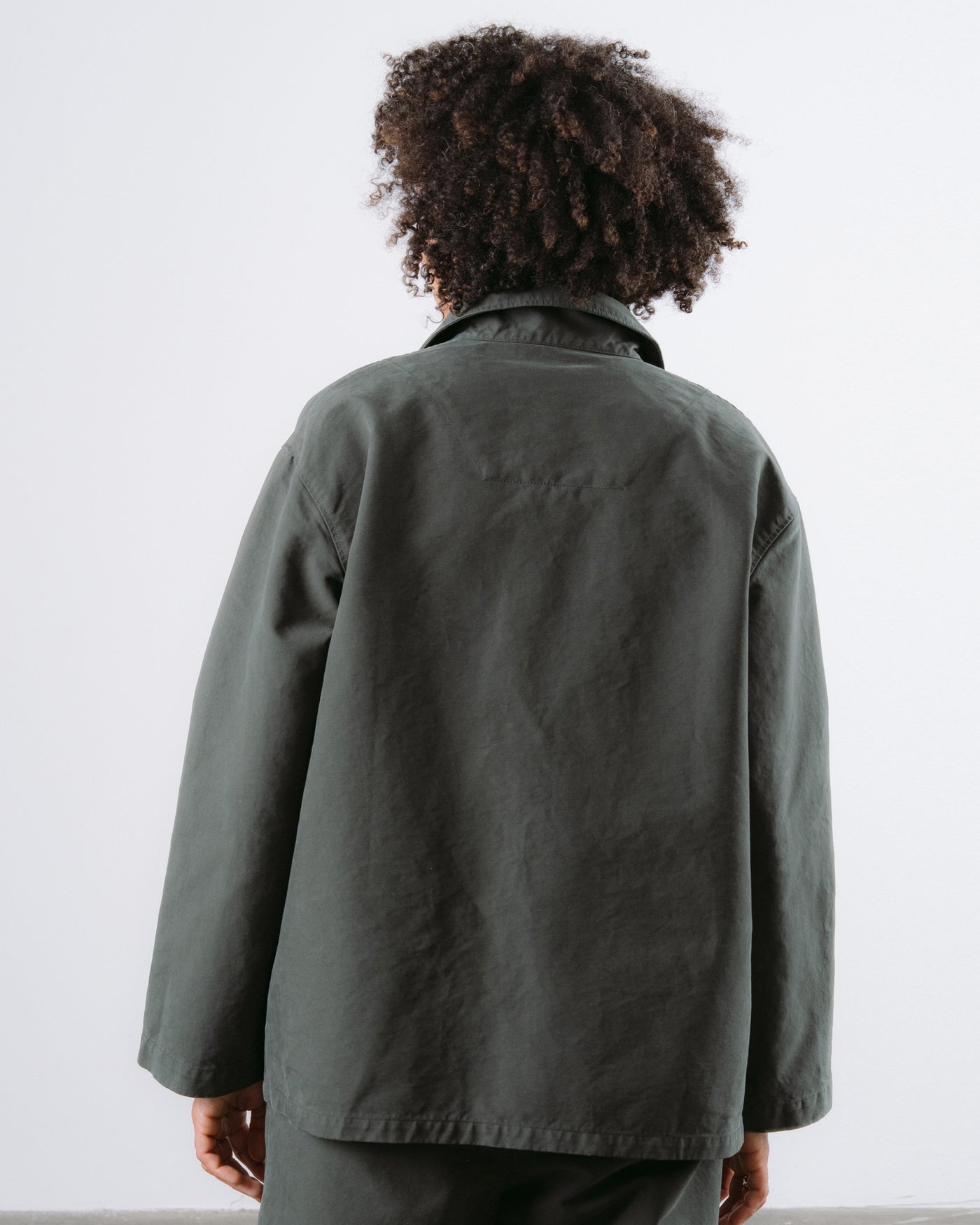 Coach Jacket Nebraska Cotton Forest Green